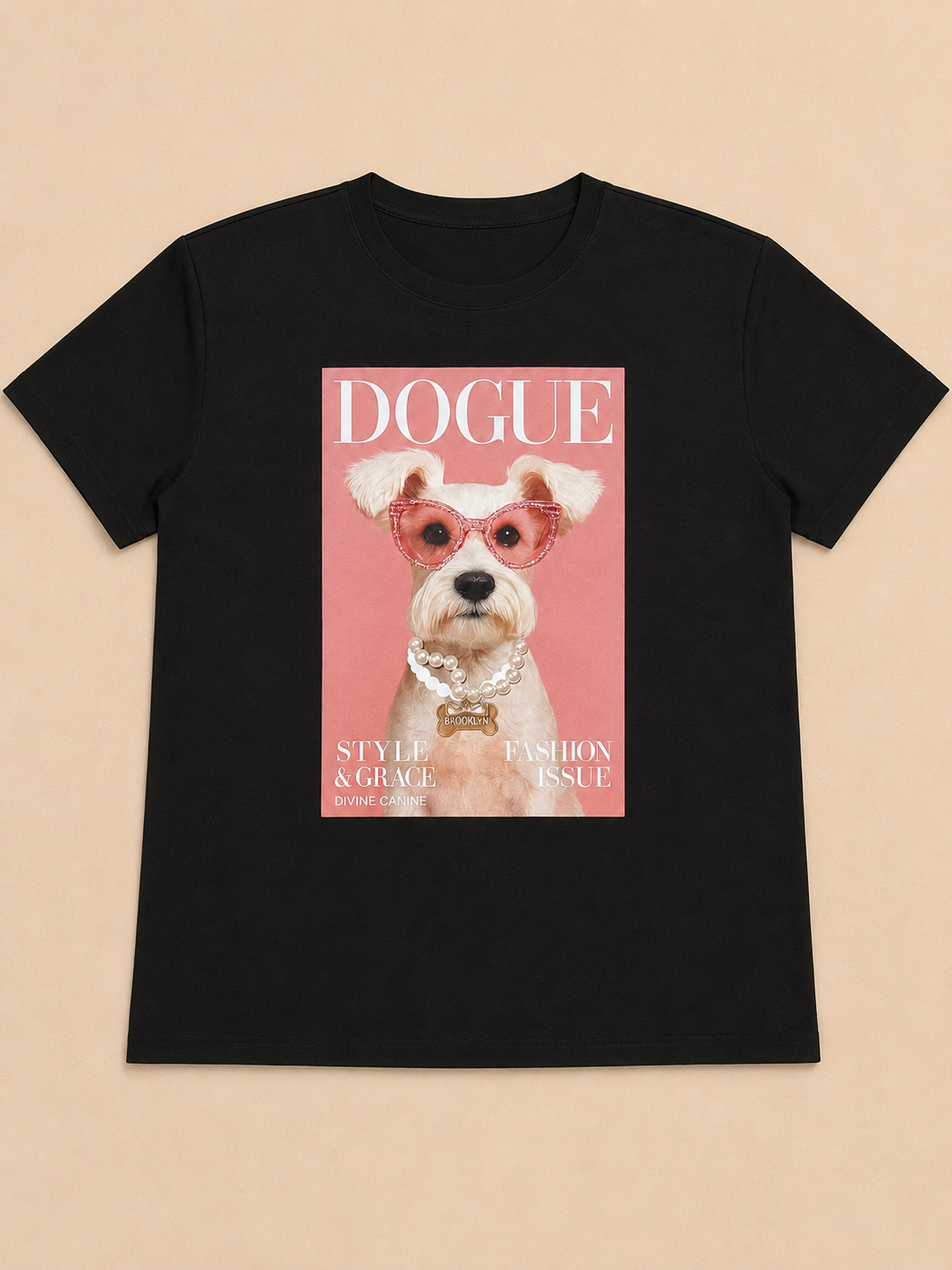 Doggie T-Shirt Rosa - Rosa