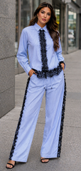 Lace Blue Set