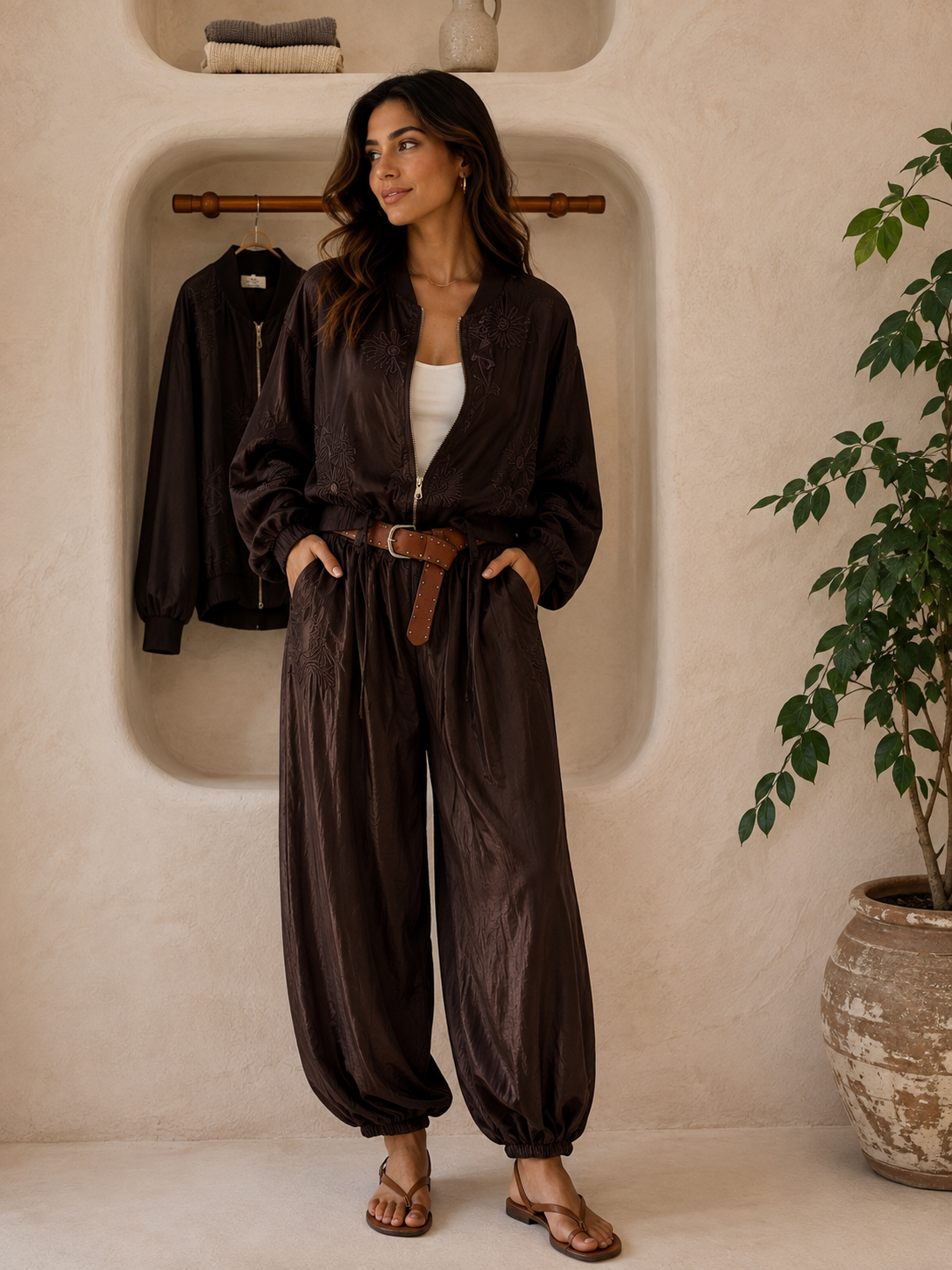 Brown Italian Set