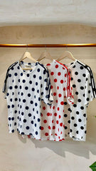 Lunares Top - Azul