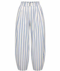 Pants Rayas Delgadas Azul - Azul