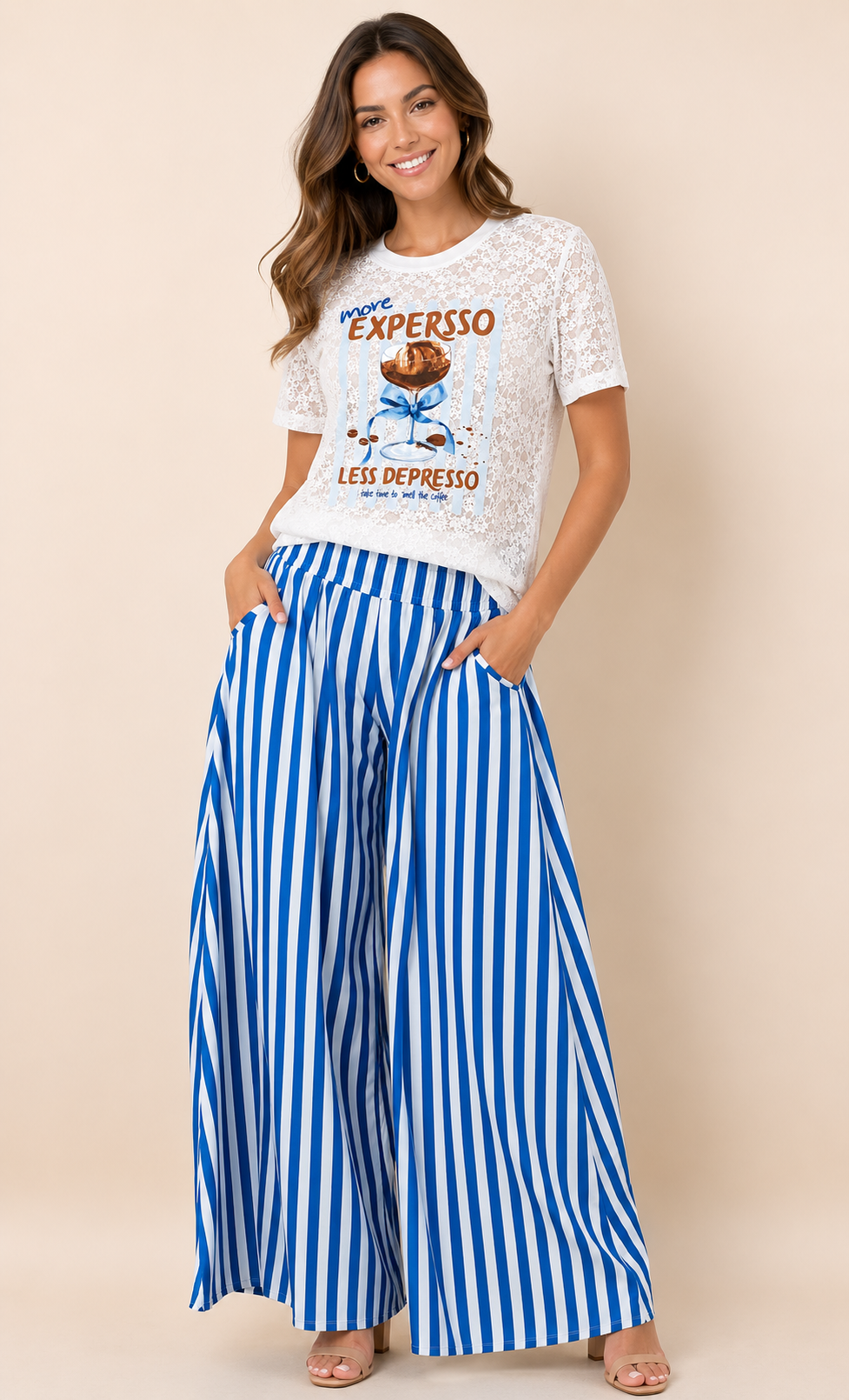 Pants Palazzo - Rosa