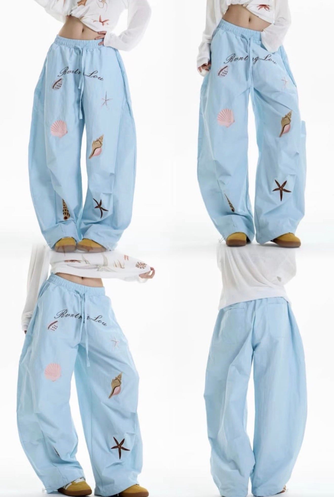 Shell Pants - Azul